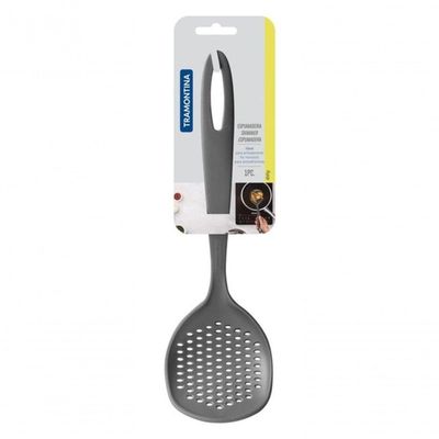 Espumadeira Tramontina Ability 29,9cm Em Nylon Grafite