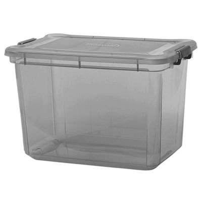 Kit 3 Organizadores 35l Plasvale Preto