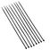 Abraçadeiras De Nylon Preta 2.5x100mm Com 100 Peças - 8852 - Brasfort