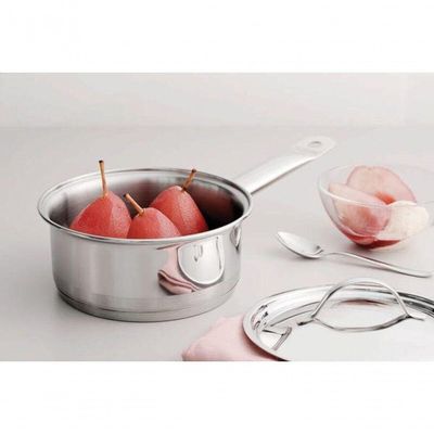 Panela Tramontina Professional 14cm Em Aço Inox Com Detalhe Satinado