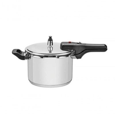 Panela De Pressão Tramontina Brava Aço Inox 20 Cm 4,5 L