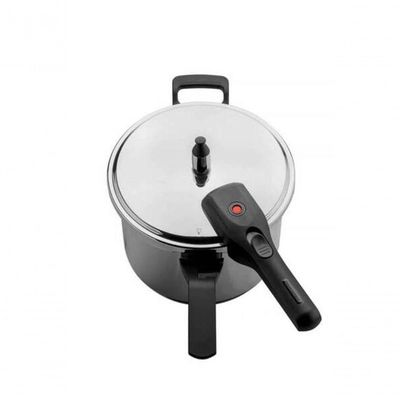 Panela De Pressão Tramontina Brava Aço Inox 20 Cm 4,5 L