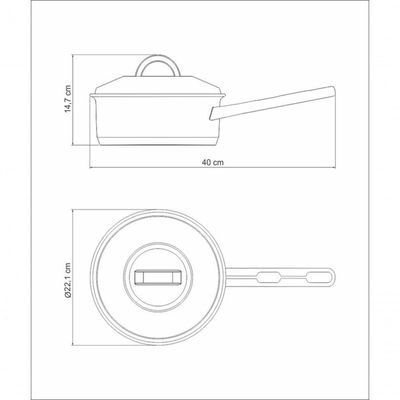 Panela Tramontina Solar 20cm Em Aço Inox
