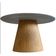 Mesa Jantar Cone Oval 160x90Cm Base Laminada Freijó Branco