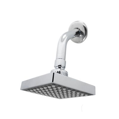 Chuveiro Ducha Quadrado Articulável ível Parede Solar Ou Gás Cromado Luxo
