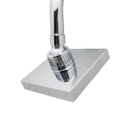 Chuveiro Ducha Quadrado Articulável ível Parede Solar Ou Gás Cromado Luxo