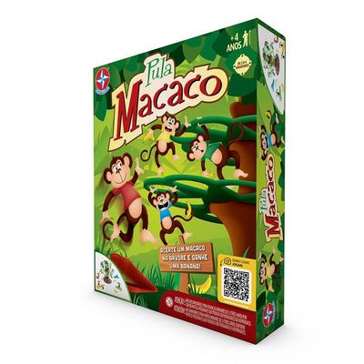 Jogo Pula Macaco - Brinquedos Estrela