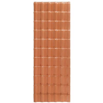 Telha De Pvc Com 2,42x0,88 Metros Plan Cerâmica - 081190630242 - Permatti