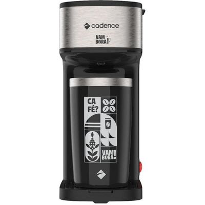 Kit Black Cadence - Cafeteira Vambora E Torradeira Croc 220V