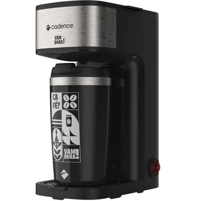 Kit Black Cadence - Cafeteira Vambora E Torradeira Croc 220V