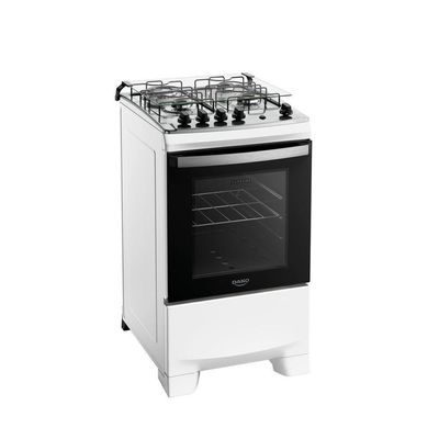 Fogão Dako Supreme 4 Bocas A Gás Acendimento Automatico Branco Bivolt