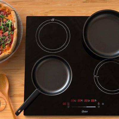 Cooktop De Indução 4 Bocas Oster Touch Screen 220V