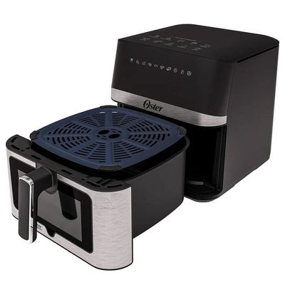Kit Fritadeira DiamondTech 7,5L e Blender Power Inox 2 Jarras Oster - 110V