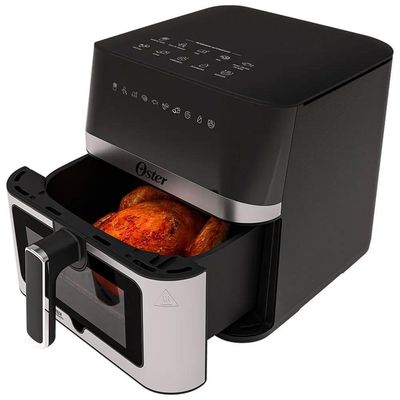 Kit Fritadeira DiamondTech 7,5L e Blender Power Inox 2 Jarras Oster - 110V