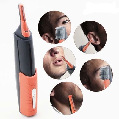 Máquina De Cortar Cabelo E Aparador De Pelos 6 Em 1 Sem Fio Com Led