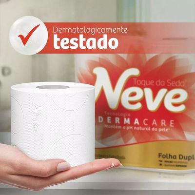 Papel Higienico Neve Folha Dupla Leve 12 Pague 11 Rolos