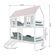 Beliche Casinha Bela Kit Escada/escorregador - Madeira Maciça Branco/rosa/verde Housin