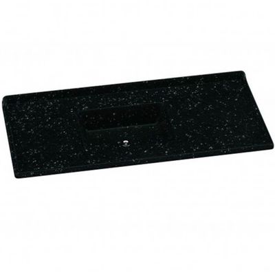 Pia Sintética Standart De Granito Preto 120x55cm - 504308 - A.j.rorato