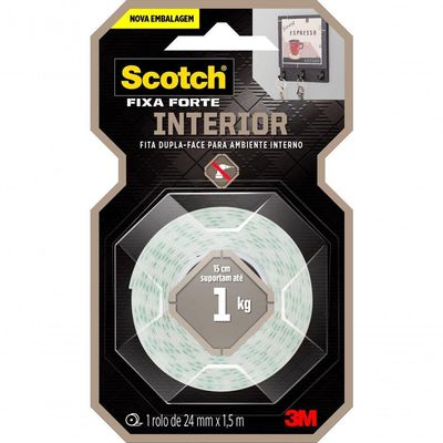 Fita Dupla Face 24mmx1.5m  - Hb004750186 ? 3m