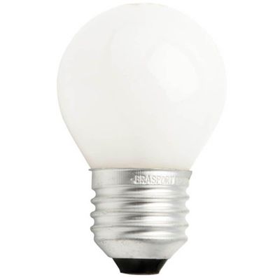 Lâmpada Para Geladeira E Fogão 40 Watts 127 Volts Leitosa - 8719 - Brasfort