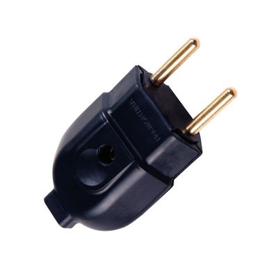 Plugue Macho Preto 2p De 20 Ampères E 250 Volts - 57403104 - Tramontina