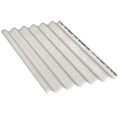 Telha De Fibrocimento Ondulada 6 Mm 2,44 X 1,10 Metros - Brasilit Telha Ondulada 6mm 2,44x1,10m Crfs