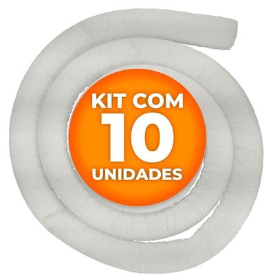 Tubo Isolante Blindado 1/4 - Barra Com 2 Metros 10 Unidades