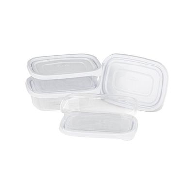 Kit 4 Potes Linha Mais 300ml Plasvale Branco