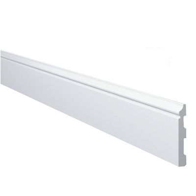 Rodapé De Poliestireno Fl1 Diy 12x80x2440mm - 112018 - Nmc