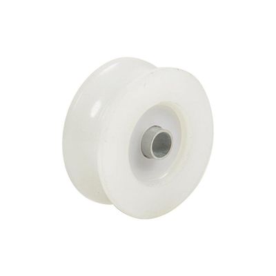 Kit 2 Roldana Portão Nylon 70mm Tubo Larga - Fp