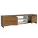 Rack Para Tv Até 80 Polegadas 180cm 2 Portas Rustic-branco Linz Madesa