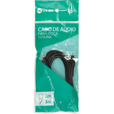 Cabo Optico De Audio Toslink 3 Metros Atc-3