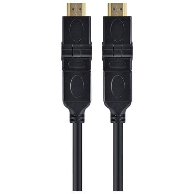 Cabo Hdmi 2.0 4k Ultra Hd 3d Conexao Ethernet Conectores 360o 2 Metros - 29254