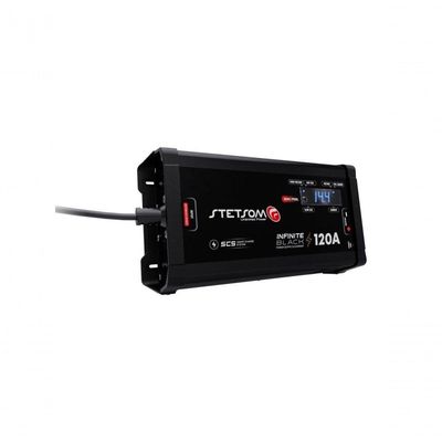 Carregador De Bateria Stetsom Infinito Black 120a