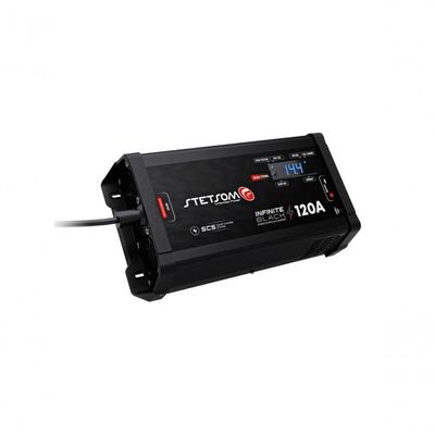 Carregador De Bateria Stetsom Infinito Black 120a
