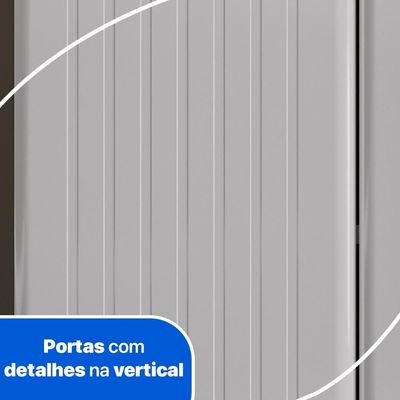 Cozinha De Aço Compacta Telasul Diamante 4Pçs C/ Kit Branco