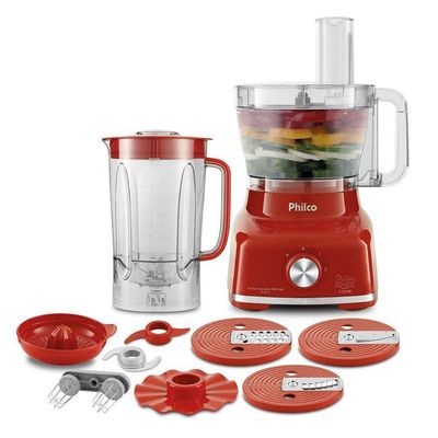 Multiprocessador Philco Multifunções 9 em 1 1400W PMP1600V 110V