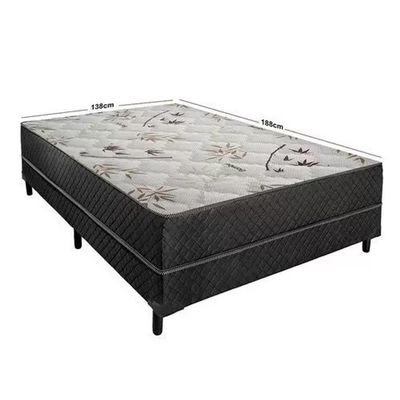 Cama Box Viuva Conjugada Ortopédico Solteirão 120x188x43