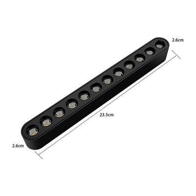 Módulo Led Pro Para Trilho Magnético Nordecor Magnetic Track Kay 6554 12W 48v 3000K Luz Amarela