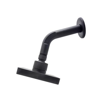 Chuveiro Ducha Quadrado Articulável Preto Fosco Aquecimento Solar Ou Gás Luxo
