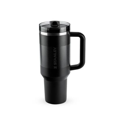 Copo Com Canudo Stanley Quencher Protour 1.18l Anti Vazamento Black