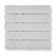 Kit Hotel 5 Toalhas Super Grossa e Felpuda 80x150cm Branco Beka