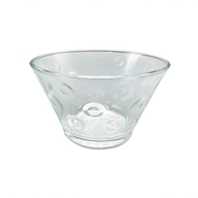 Bowl Pequeno Com Textura Plasvale Transparente