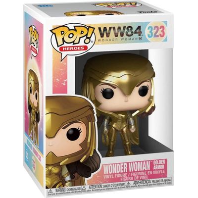 Funko Pop Ww84 323 Wonder Woman Gold Armor