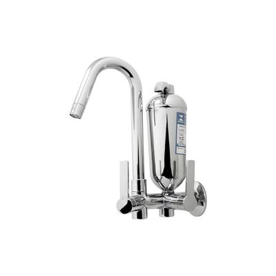Torneira Cozinha Filtro Purificante Parede Bica Móvel Alavanca Cromado Abs Luxo