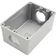 Caixa Para Piso 4x2 Fechada E Baixa - 56120010 - Tramontina Caixa P-piso 4x2 Baixo Fechado 56120-010