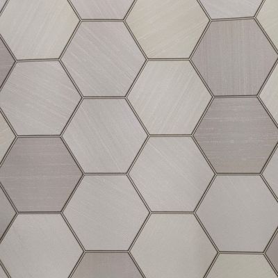 Papel de Parede Metropolis 3 Geométrico Cinza MT300105R