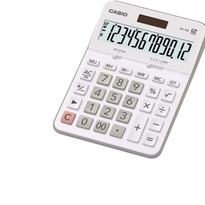 Calculadora De Mesa Dx-12b-w4-dc Branca