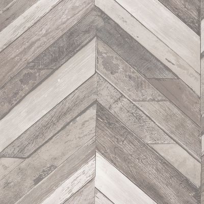 Papel de Parede Exposure EP3403 Painel de Madeira Chevron - Rolo: 10m x 0,53m