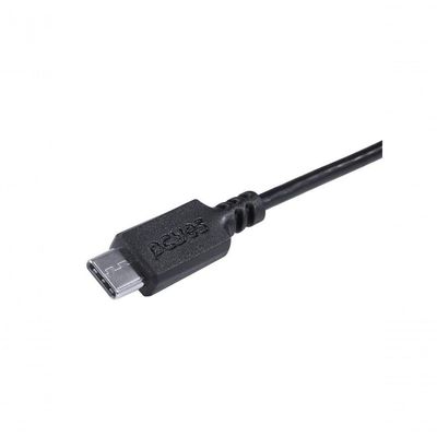 Cabo Para Celular Smartphone Usb Tipo C 2.0 Para Usb Tipo C - Type C 2.0 1 Metro Preto - Pucp-01